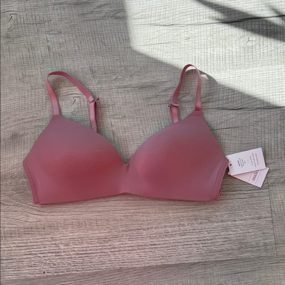 Auden Blush Pink Wireless Bra